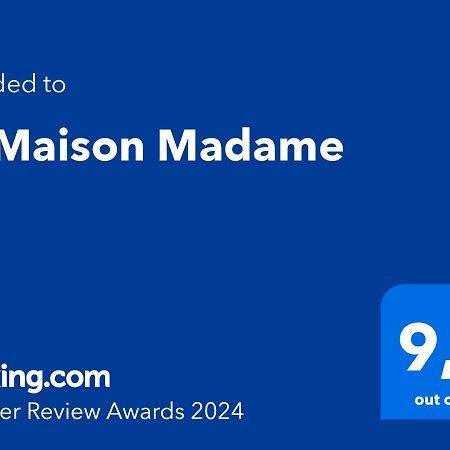 Вилла La Maison Madame Шамбрето Экстерьер фото